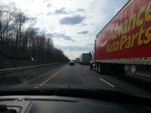 On the road